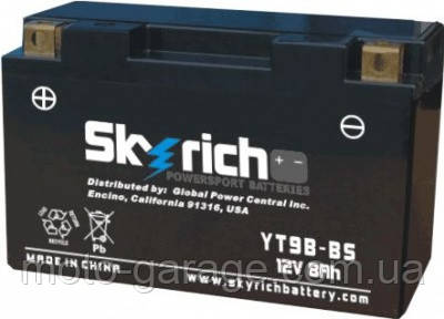 Акумулятор Skyrich YT9B-BS 9(8)Аh кислотний (L150*W70*H105mm)