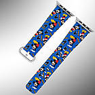 Ремінець Apple Watch Silicone DISNEY 38/40 Mickey Mouse Blue, фото 4
