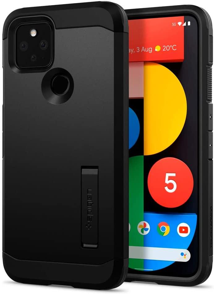 Чохол Spigen для Google Pixel 5 Tough Armor, Black (ACS01899)
