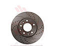 Диск гальмівний передній HYUNDAI ACCENT (MC)/HYUNDAI i20/KIARIO II 2005-2010 антикорозиціон (ROTINGER, Польща), фото 3