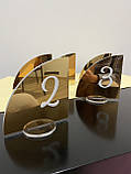 Номерки на стіл "Парус" з акрилу 5 мм та пластику, фото 5