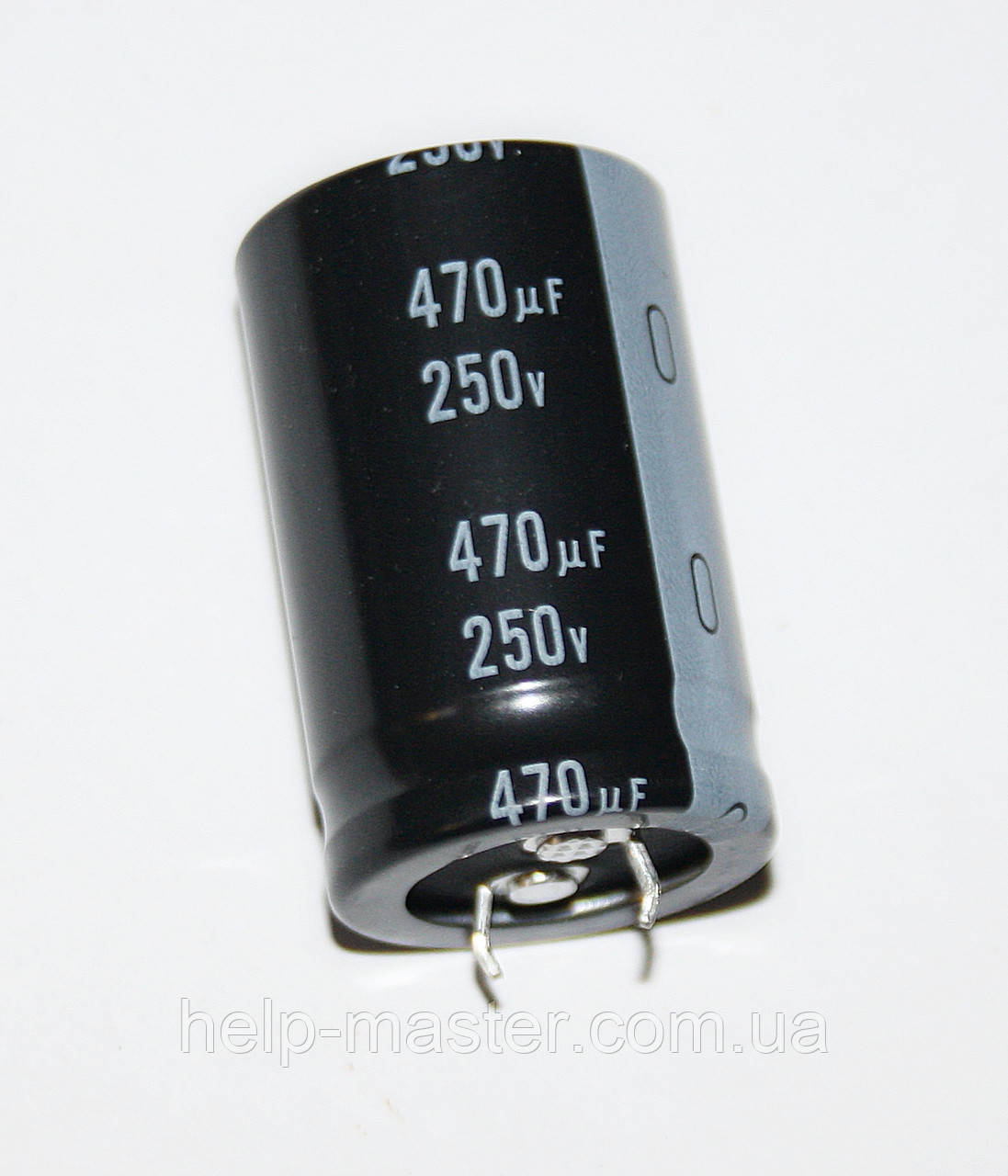Конденсатор електролітичний 470мкф-250v, фото 1