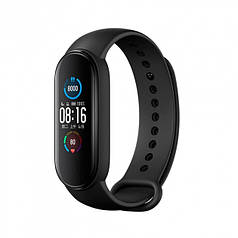 Розумний фітнес годинник Smart Watch Mi Band M5 Чорний 184021