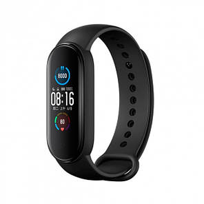 Розумні фітнес годинник Smart Watch Mi Band M5 Чорні 184021, фото 2