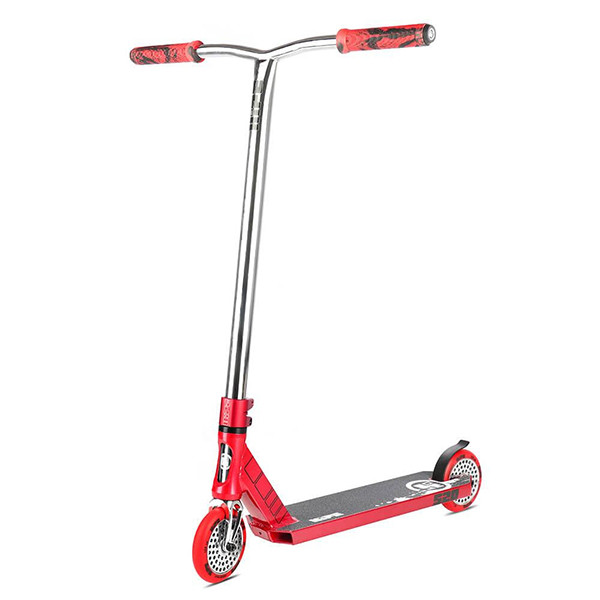 Самокат трюковый Hipe S20 Dark red/Chrome