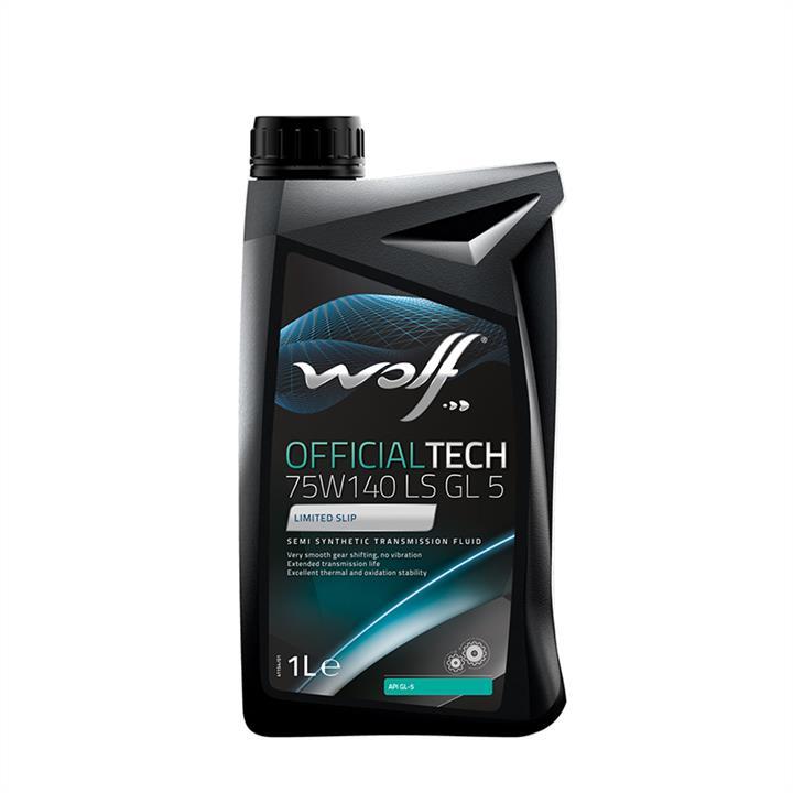 Олива трансмісійна WOLF OFFICIALTECH 75W-140 LS GL-5, 1 л