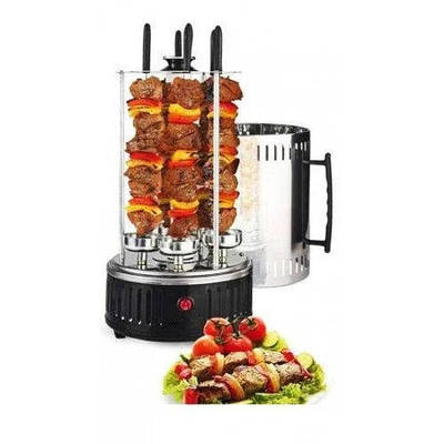 Шашличниця вертикальна електрична Kebabs Machine на 6 шампурів 1000W