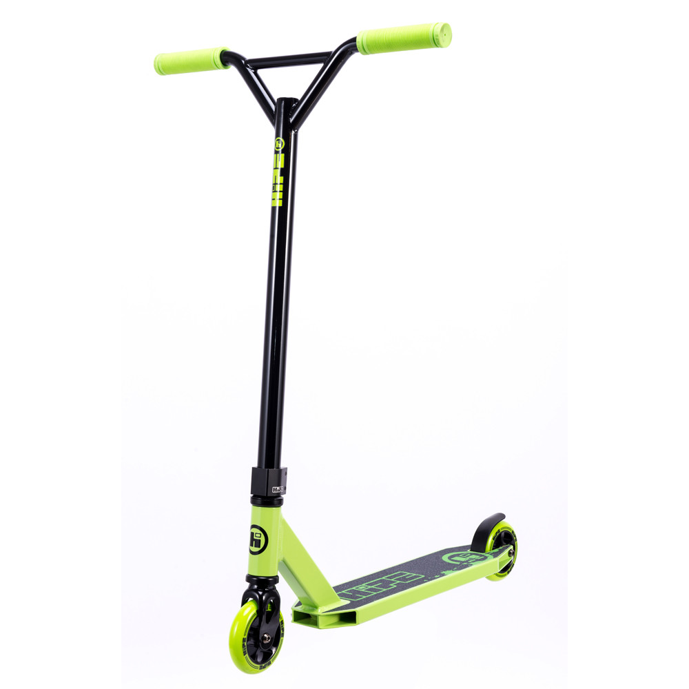 Самокат трюковый Hipe H1 Black/Green
