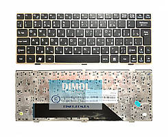 Оригінальна клавіатура для ноутбука MSI U90, U100, U110, U115, U120, U123, rus, black