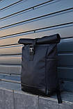 Рюкзак ROLLTOP унісекс чоловічий / жіночий водонепроникний оксфорд 900D з відділенням під ноутбук до 16 дюймів, фото 2