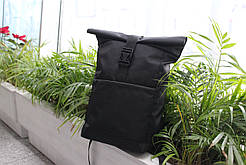 Рюкзак Roll Top / Рюкзак чоловічий - жіночий / Рюкзак для Ноутбука / Рюкзак мужской черный / рюкзак городской