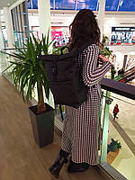 Рюкзак Roll Top / Рюкзак чоловічий - жіночий / Рюкзак для Ноутбука / Рюкзак мужской черный / рюкзак городской
