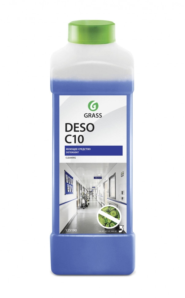 Миючий та дезинфік. засіб GRASS "Deso" С-10 1л 125190
