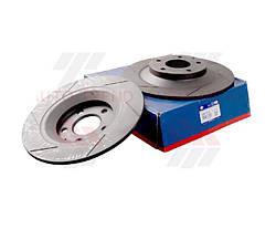 Диск гальмівний задній MAZDA CX-5 2011- антикорозійне покриття TUNING 1* (виробництво ROTINGER, Польща)