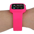 Ремінець Apple Watch Silicone 42/44 mm Hot Pink, фото 7