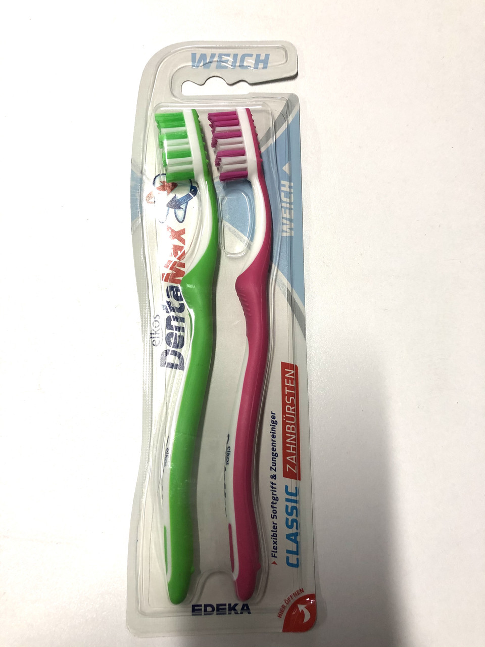 Зубні щітки DentaMax м'які, 2 шт