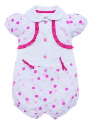 Пісочник ошатний на літо для дівчинки, р. 68 ТМ Garden Baby