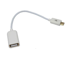 Micro USB OTG кабель 10 см