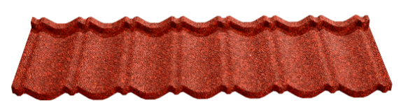 Композитная черепица Novatik NATURA CLASSIC red clay (кирпично-красный) - фото 1 - id-p1315100763