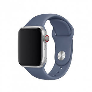 Ремінець Apple Watch Silicone 42/44 mm Alaskan Blue