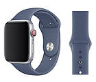 Ремінець Apple Watch Silicone 42/44 mm Alaskan Blue, фото 6