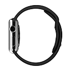 Ремінець Apple Watch Silicone 42/44 mm black, фото 4