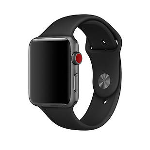 Ремінець Apple Watch Silicone 42/44 mm black