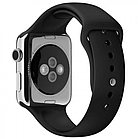 Ремінець Apple Watch Silicone 42/44 mm black, фото 6