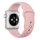 Ремінець Apple Watch Silicone 42/44 mm S (19) Pink sand, фото 6