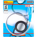 Дзеркальце інспекційне кругле 50 мм Richmann з підсвіткою LED 600 мм (C0481), фото 5