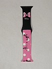 Ремінець Apple Watch Silicone DISNEY 42/44 Mickey Mouse Pink, фото 3