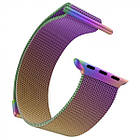 Ремінець Apple Watch Milanese Loop 42/44 Oil-rainbow, фото 4