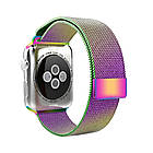 Ремінець Apple Watch Milanese Loop 42/44 Oil-rainbow, фото 2