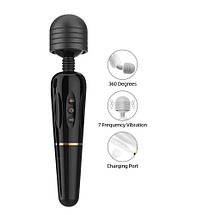 Вібратор микрофон для клітора потужний Mizz Zee з USB зарядкою, фото 3
