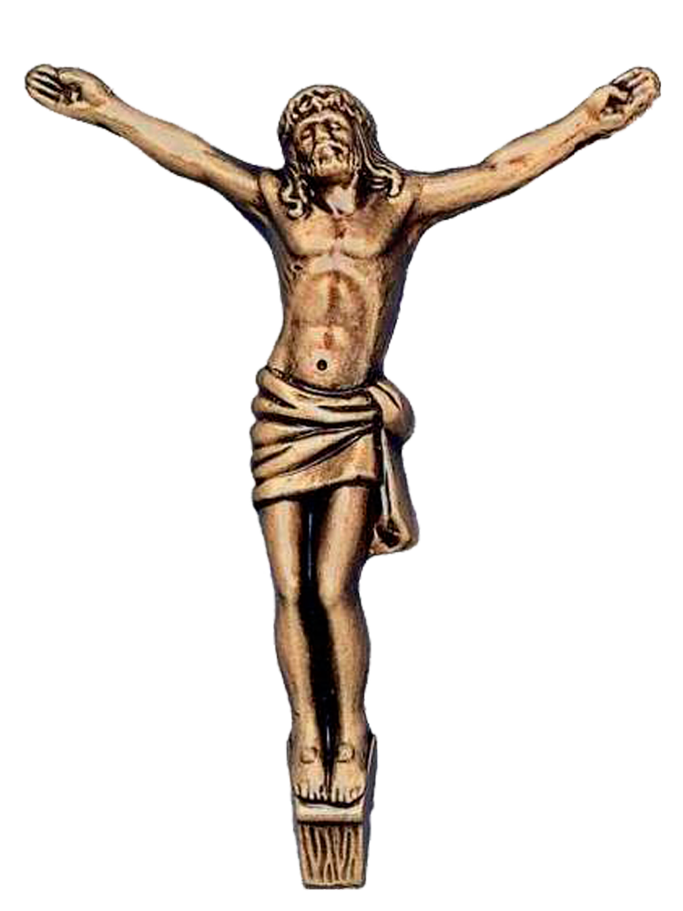 Розп'яті для пам'ятника 10х8x1,5 см, арт.: 5621