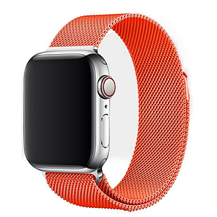 Ремінець Apple Watch Milanese Loop 42/44 Papaya