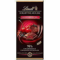 Шоколад Lindt Edelbitter Mousse Sauerkirsch Chili 70% 150g