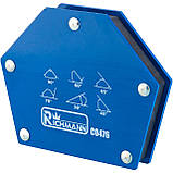 Кутник для зварювання магнітний Richmann трапеція 37,5 кг на розрив (C0477), фото 3