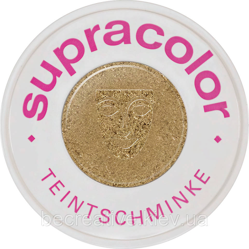 Золотий театральний грим Supracolor METALLIC, 30 мл