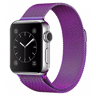 Ремінець Apple Watch Milanese Loop 42/44 Purple
