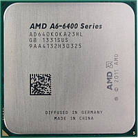 AMD A6-6400K CPU AD640KOKA23HL 3.9-4.1GHz/1M/65W Socket FM2 Процессор для ПК