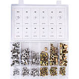 Набір різьбових заклепок Richmann M3-M10 алюміній сталь 300 шт (С0449), фото 2