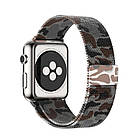 Ремінець Apple Milanese Loop Band для Apple Watch 38-40 mm Хакі, камуфляж, фото 6