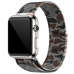 Ремінець Apple Milanese Loop Band для Apple Watch 38-40 mm Хакі, камуфляж