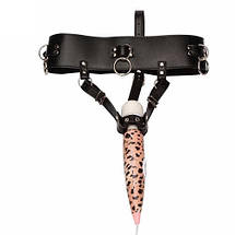 Пояс бдсм для фіксації між ніг вібратора вібромасажера Magic Wand Holder Belt, фото 3