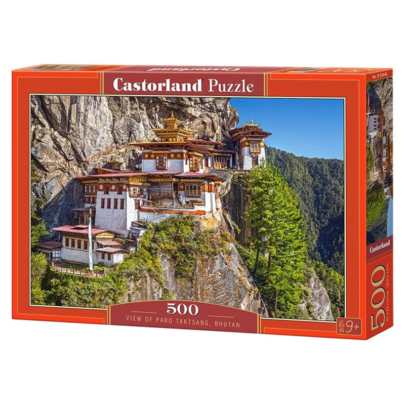 Пазл "Вид на Paro Taktsang. Bhutan", 500 элементів Castorland (5904438053445)