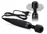 Вібратор мікрофон чорний, вібромасажер, інтимні іграшки вібро стимулятори, фото 4