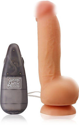 Реалістичний вібратор Max Vibrating Cock Balls від California Exotic Novelties | Puls69, фото 2