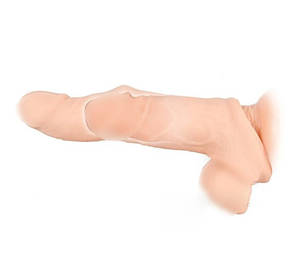 Подовжуюча насадка Nature Skin Penis Sleeve with Extension від Orion | Knopka, фото 2