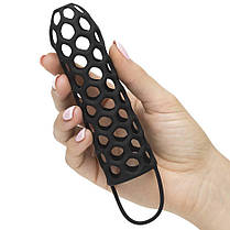 Насадка на пеніс Fantasy X-tensions Silicone Warrior Cock Cage від Pipedream | Knopka, фото 2
